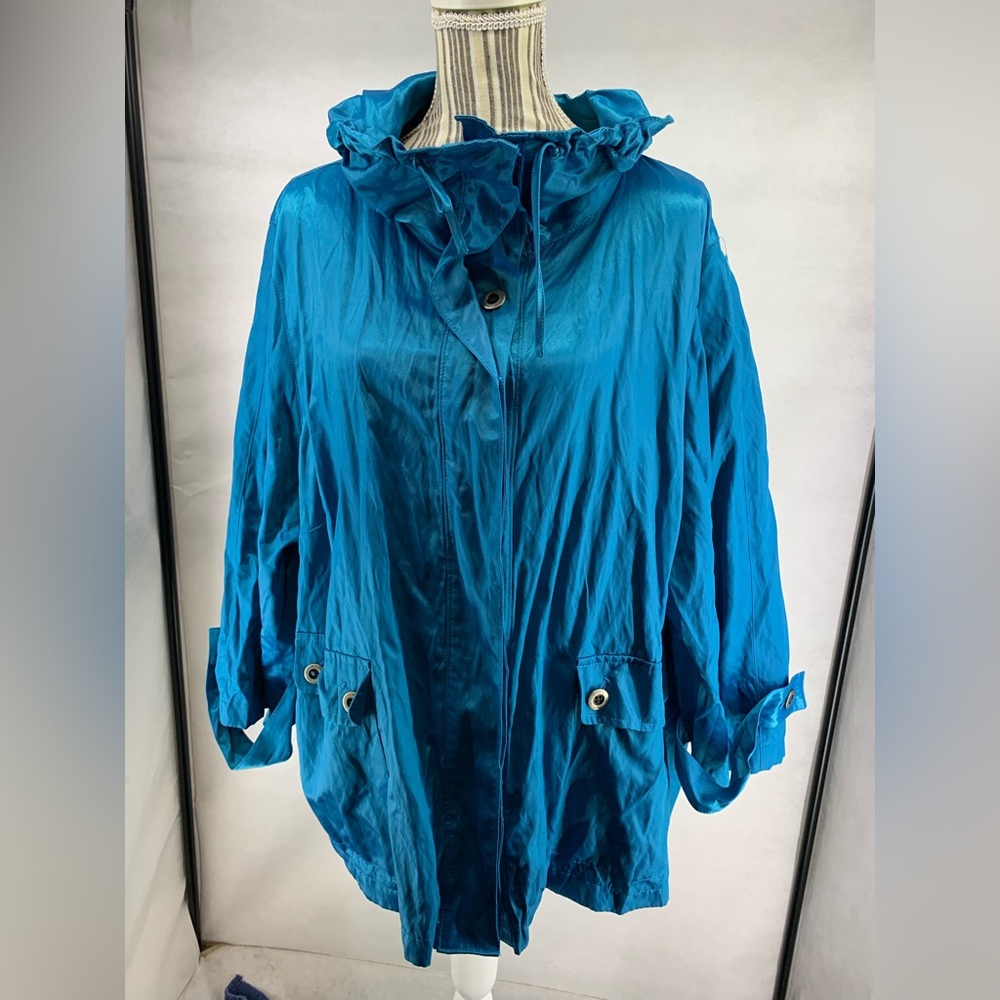 Ruby Road Lightweight Jacket 3/4 Sleeve Size 24w … - image 2